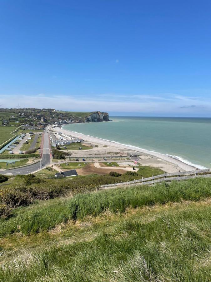 Au Point De Vue : Appartement Face A La Mer. Veulettes-sur-Mer Luaran gambar